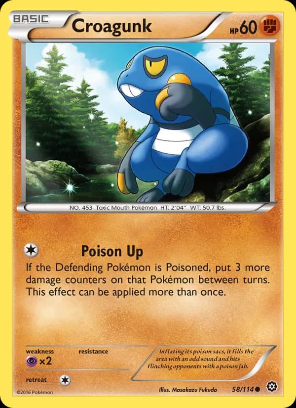 Croagunk 58/114 from Steam Siege
