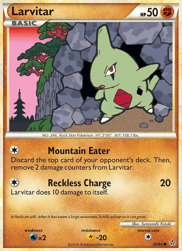 Larvitar 50/95 from Unleashed
