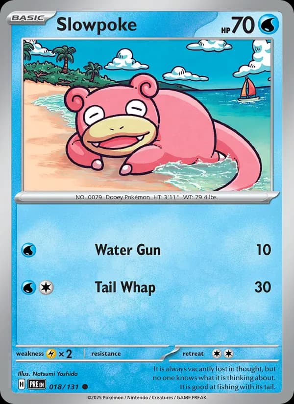Slowpoke 018/131 from Prismatic Evolutions