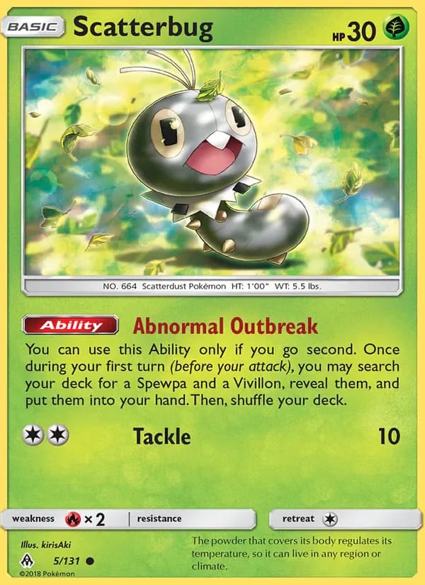Scatterbug 5/131 from Forbidden Light