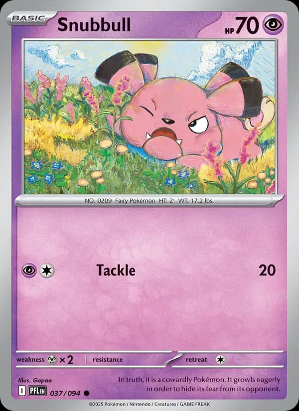 Snubbull 037/94 from Phantasmal Flames