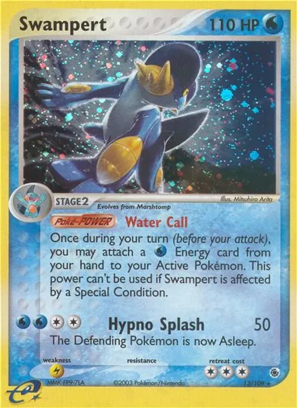 Swampert 13/109 from EX Ruby & Sapphire