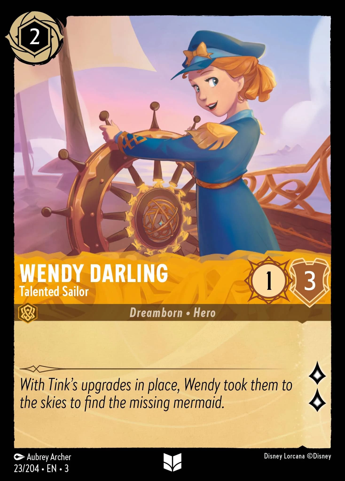 Wendy Darling - Talented Sailor 23/204 from Into the Inklands