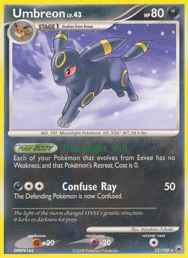 Umbreon 32/100 from Majestic Dawn