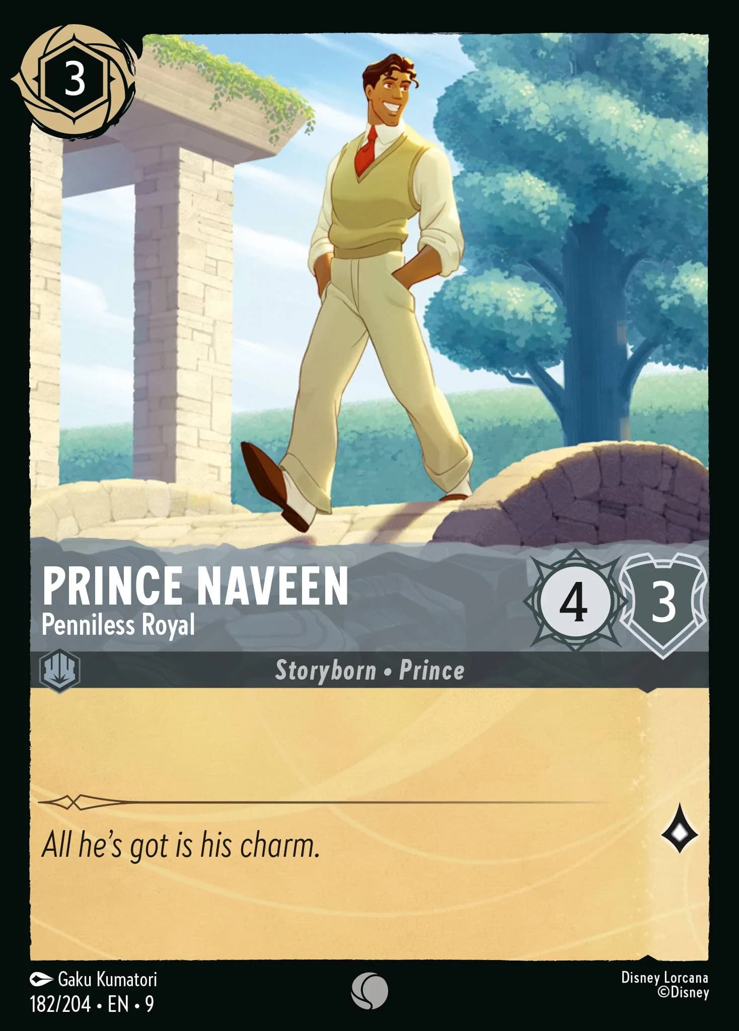 Prince Naveen - Penniless Royal 182/204 from Fabled