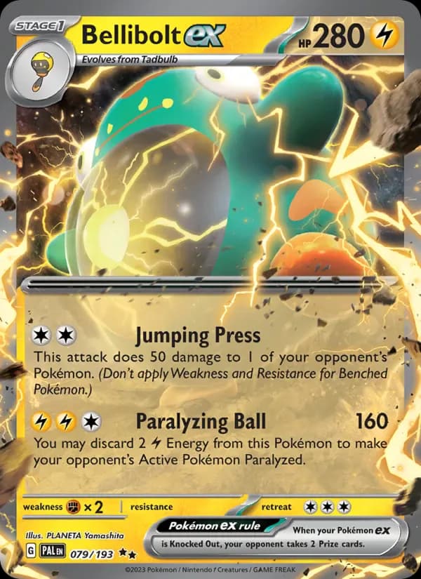 Bellibolt ex 079/193 from Paldea Evolved