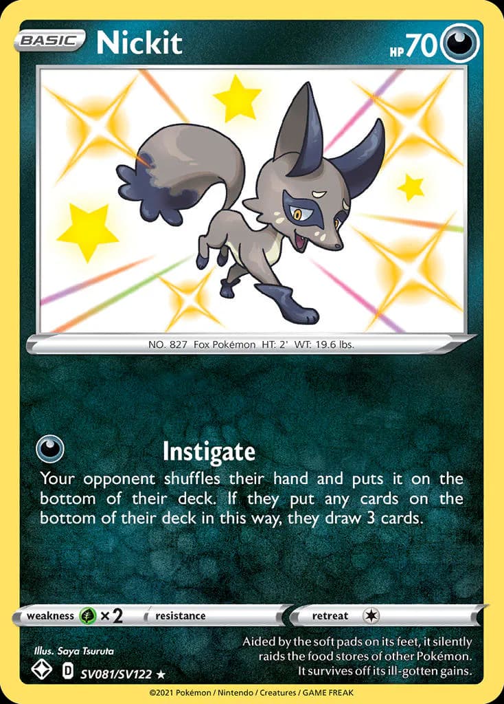 Nickit SV081/SV122 from Shining Fates