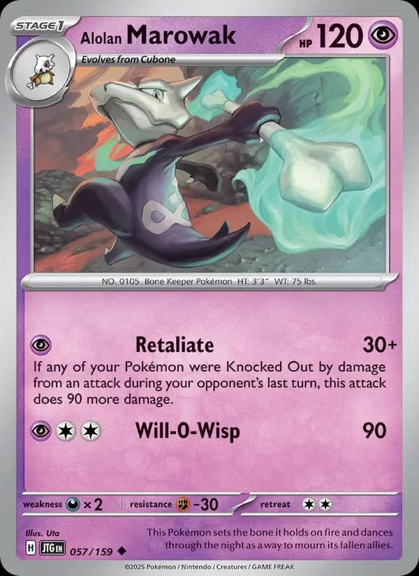 Alolan Marowak 057/159 from Journey Together