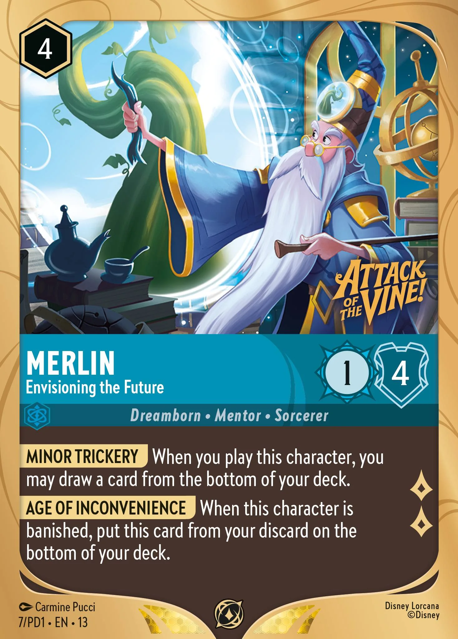 Merlin - Envisioning the Future 7/PD1 from Attack of the Vine!