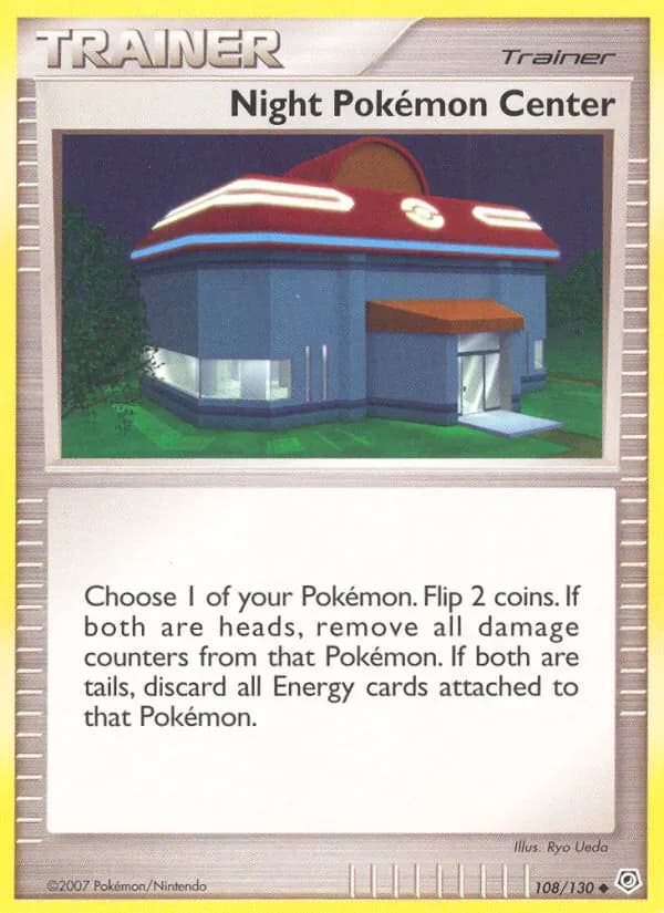 Night Pokémon Center 108/130 from Diamond & Pearl