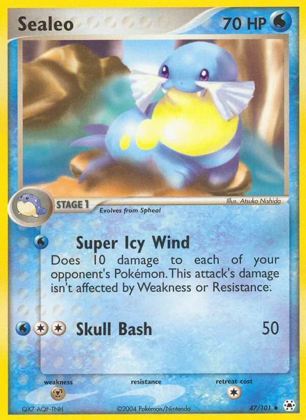 Sealeo 47/101 from EX Hidden Legends