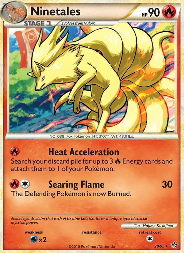 Ninetales 20/95 from Unleashed