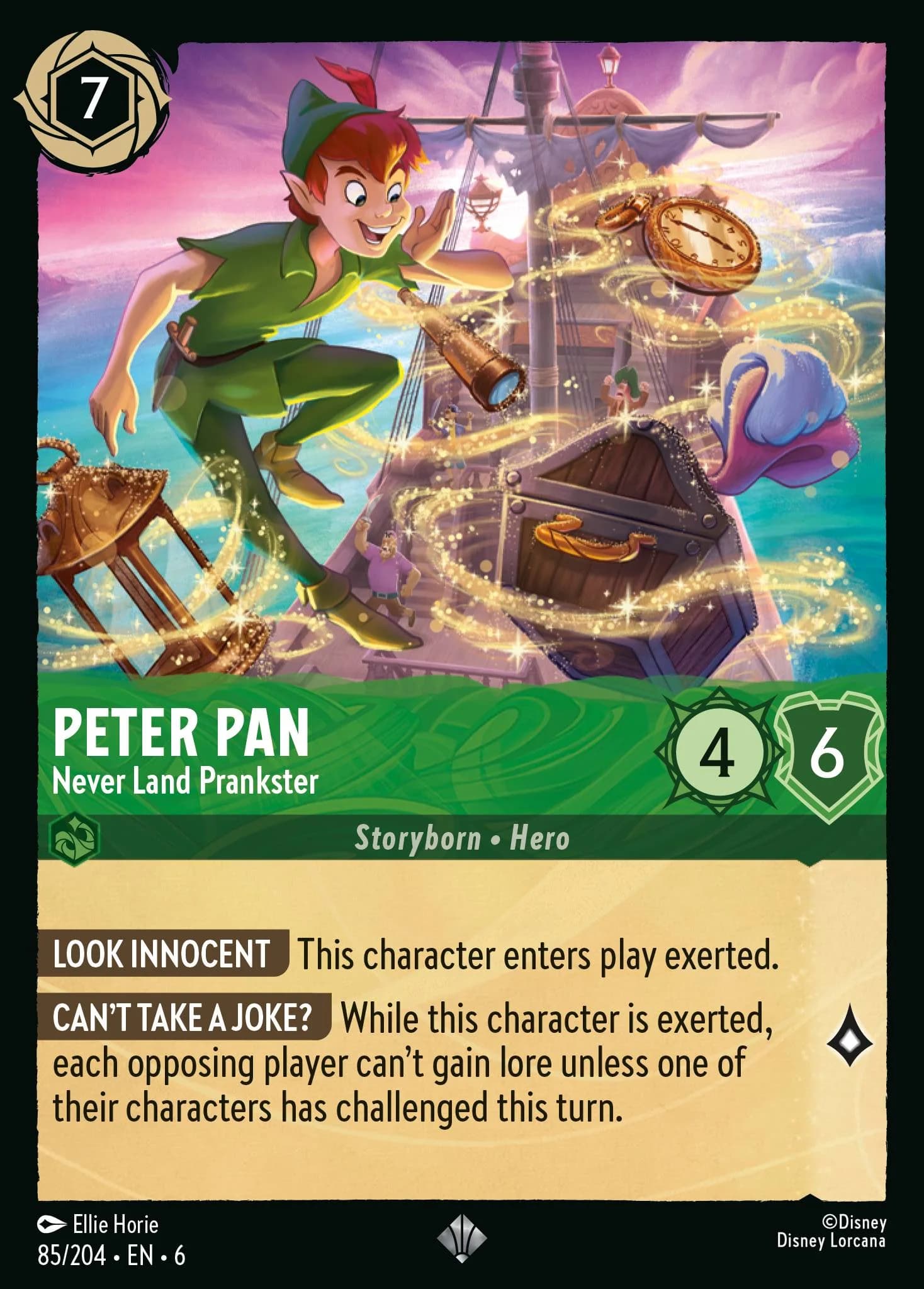 Peter Pan - Never Land Prankster 85/204 from Azurite Sea