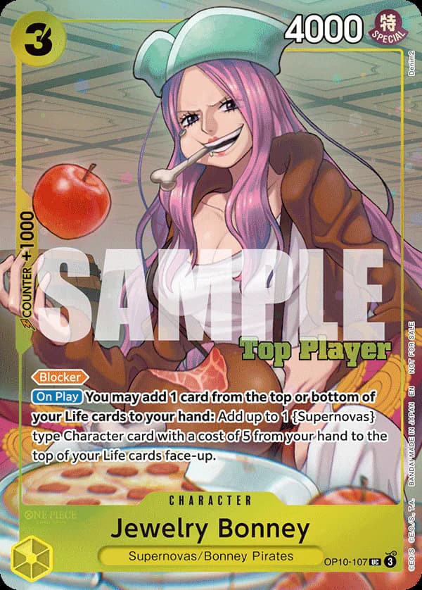 Jewelry Bonney OP10-107 Official alternate printing 1