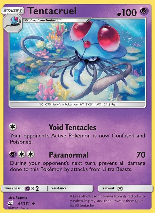 Tentacruel 61/181 from Team Up