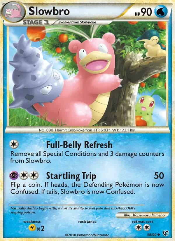 Slowbro 38/90 from Undaunted