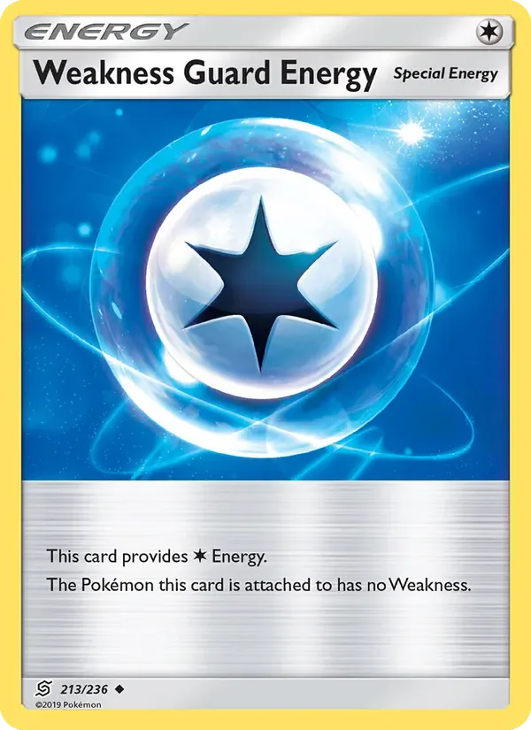 Weakness Guard Energy 213/236 from Unified Minds