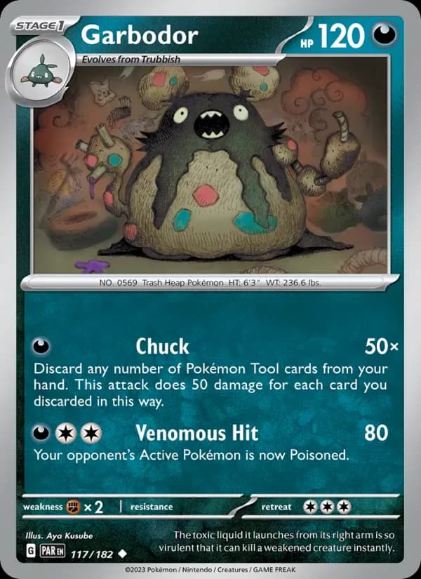 Garbodor 117/182 from Paradox Rift
