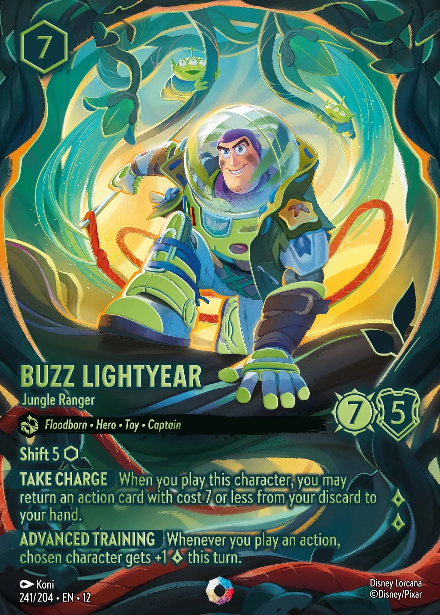 Buzz Lightyear - Jungle Ranger 241/204 from Wilds Unknown
