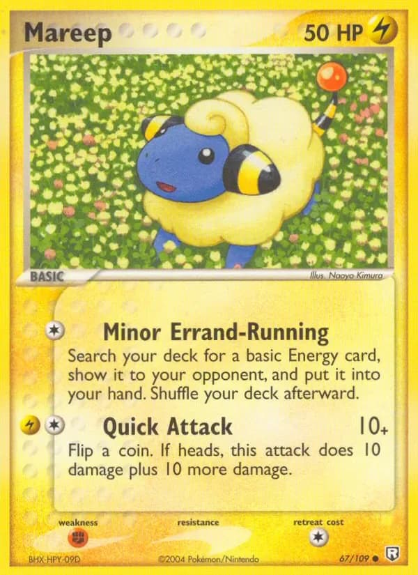 Mareep 67/109 from EX Team Rocket Returns