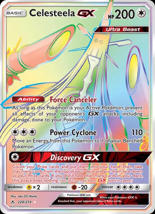 Celesteela GX 228/214 from Unbroken Bonds