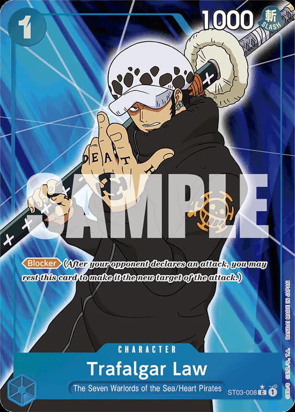 Trafalgar Law ST03-008 Official alternate printing 7