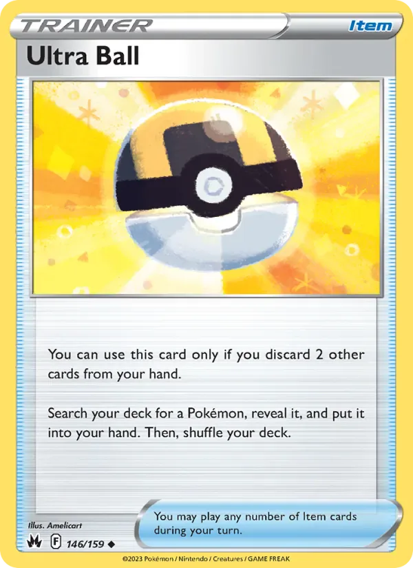 Ultra Ball 146/159 from Crown Zenith