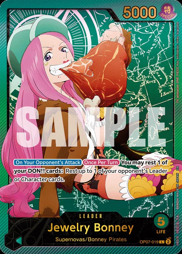 Jewelry Bonney OP07-019 Official alternate printing 2
