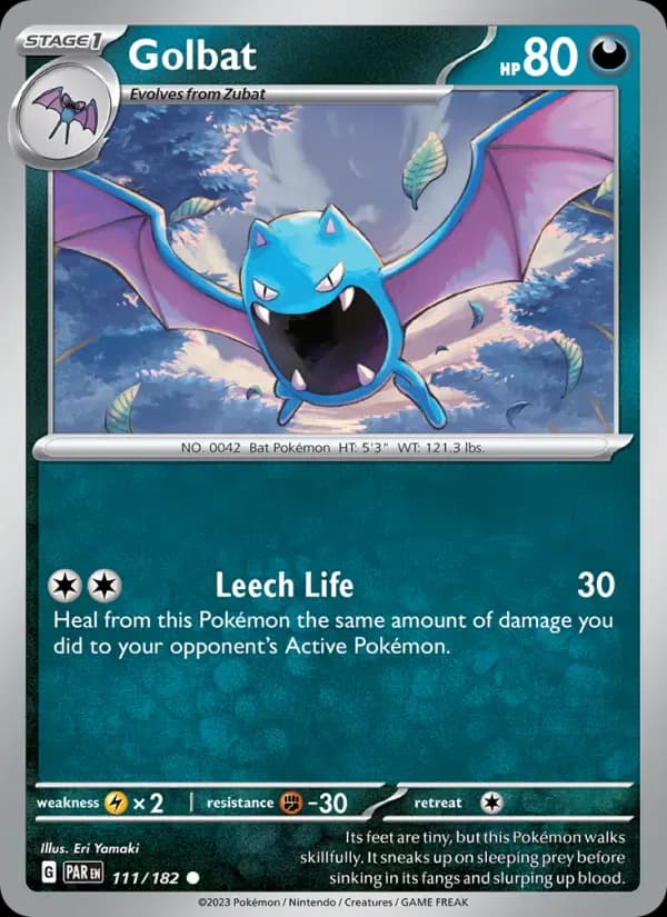 Golbat 111/182 from Paradox Rift