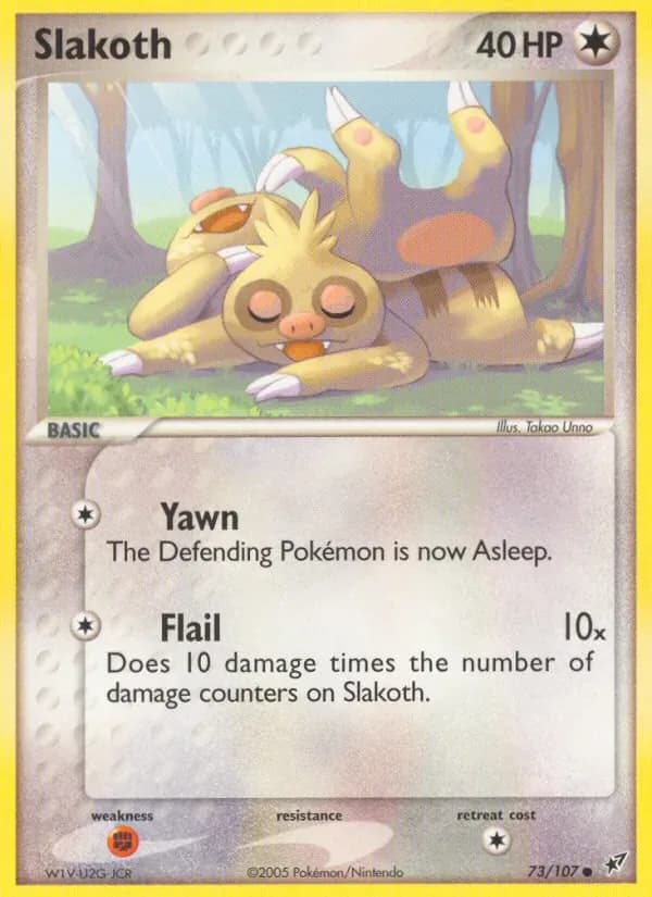 Slakoth 73/107 from EX Deoxys
