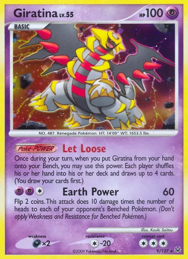 Giratina 9/127 from Platinum