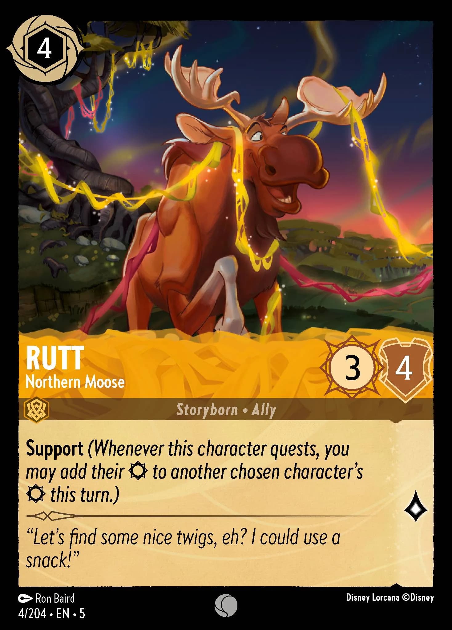 Rutt - Northern Moose 4/204 from Shimmering Skies
