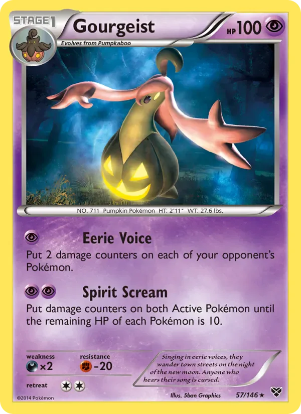Gourgeist 57/146 from XY Base Set