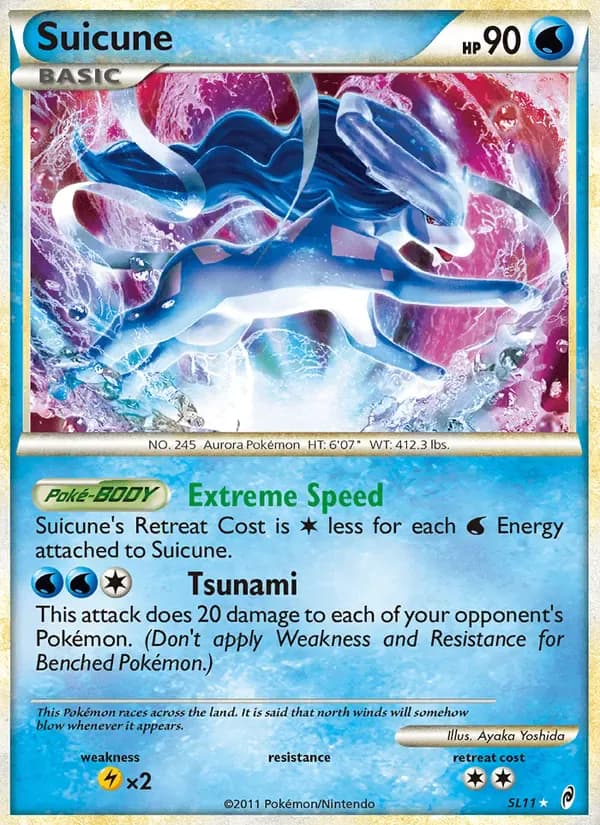 Suicune SL11/95 from Call of Legends