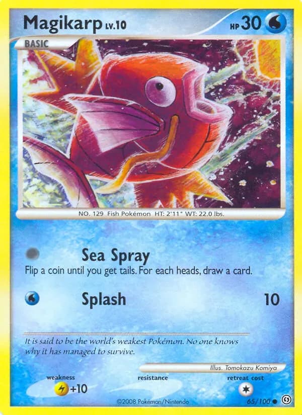 Magikarp 65/100 from Stormfront