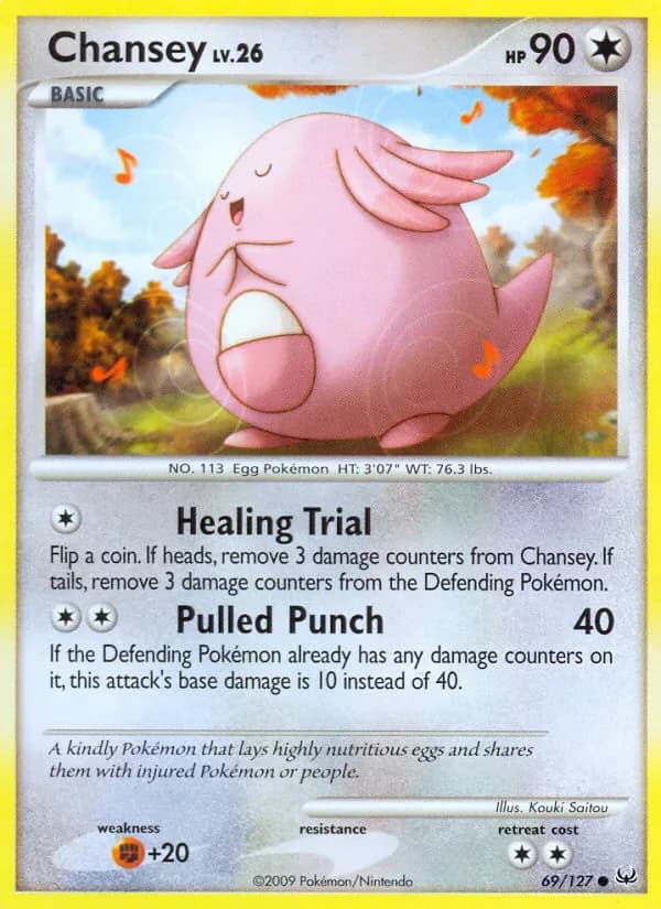 Chansey 69/127 from Platinum