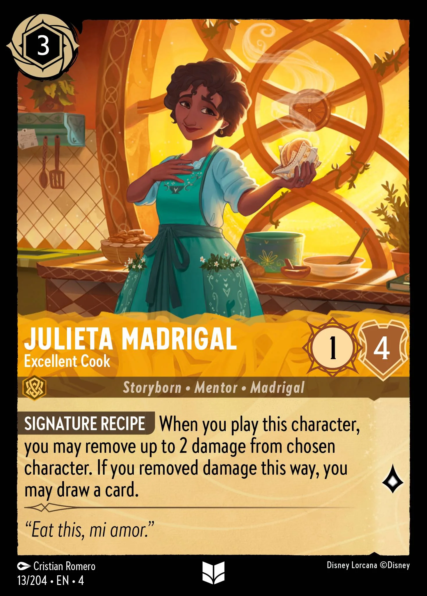 Julieta Madrigal - Excellent Cook 13/204 from Ursula's Return