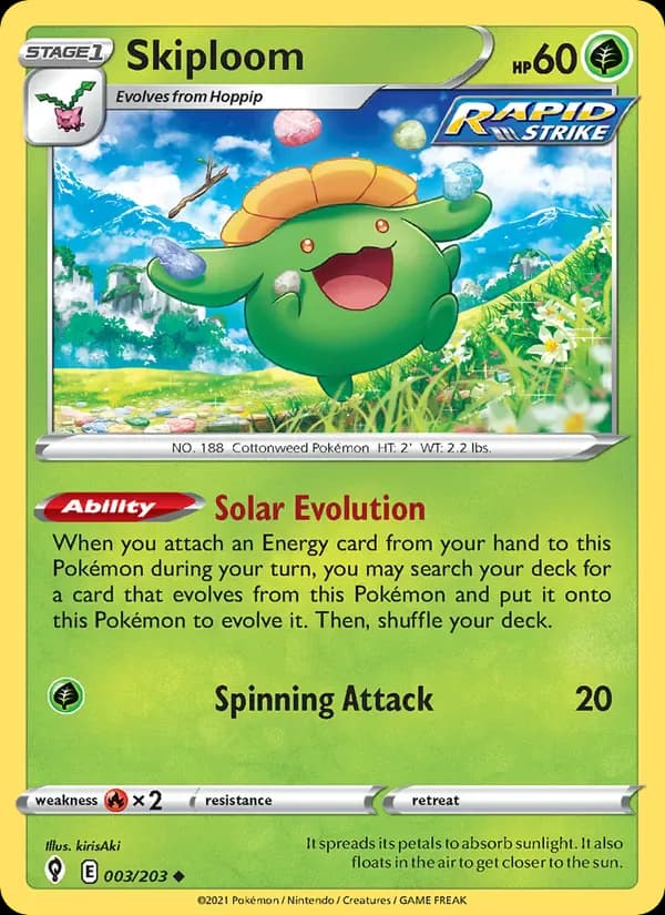 Skiploom 3/203 from Evolving Skies