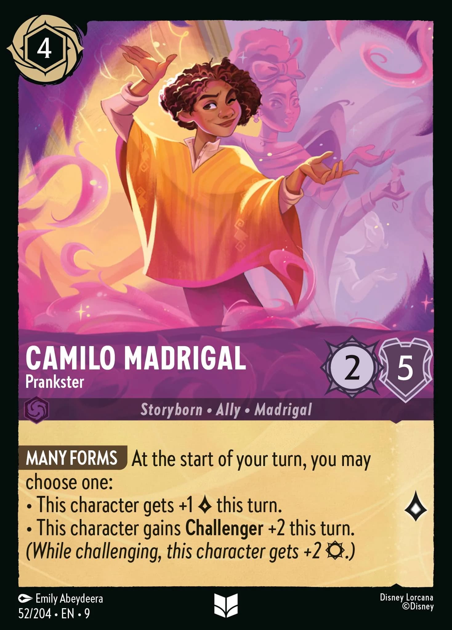 Camilo Madrigal - Prankster 52/204 from Fabled