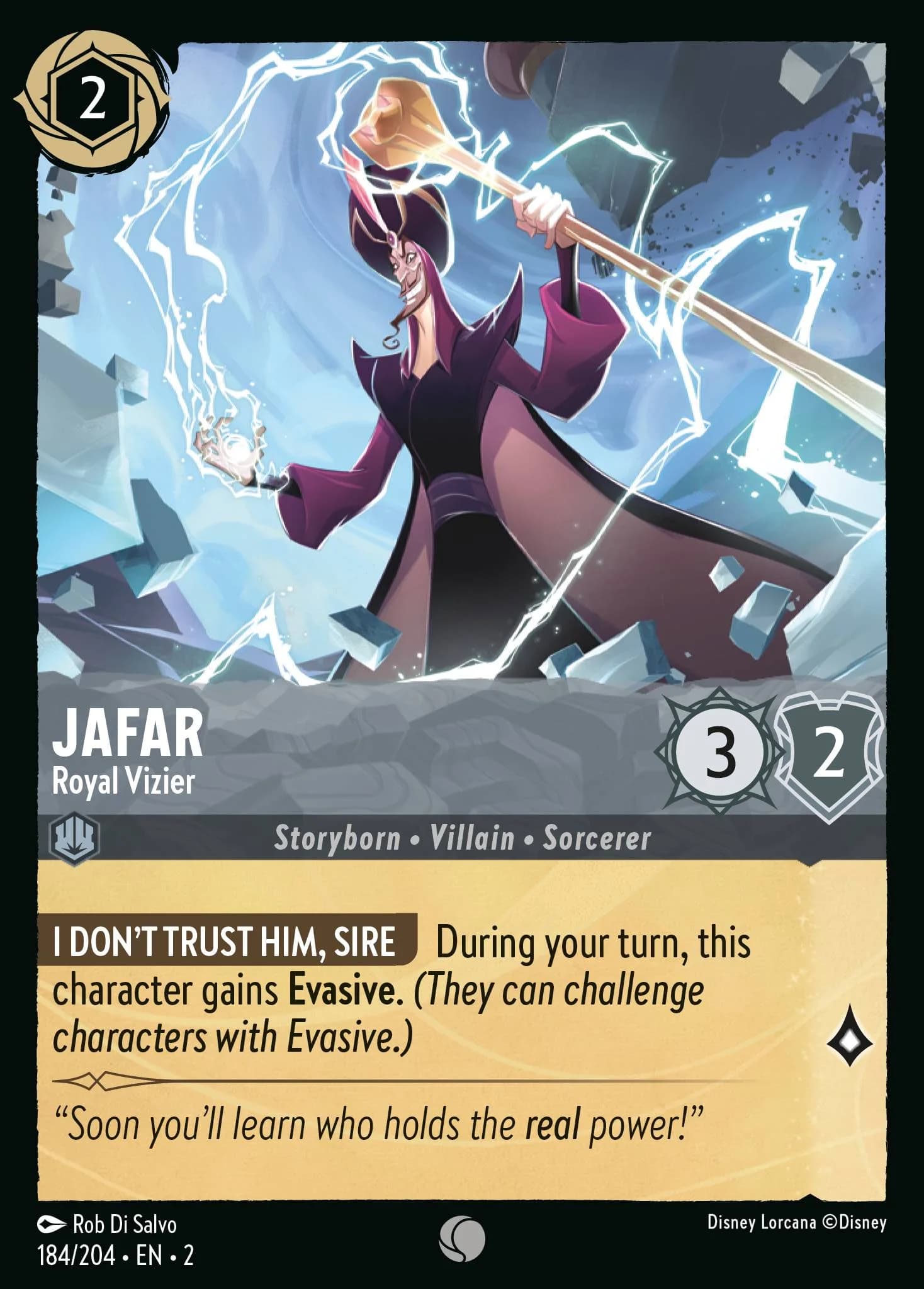 Jafar - Royal Vizier 184/204 from Rise of the Floodborn