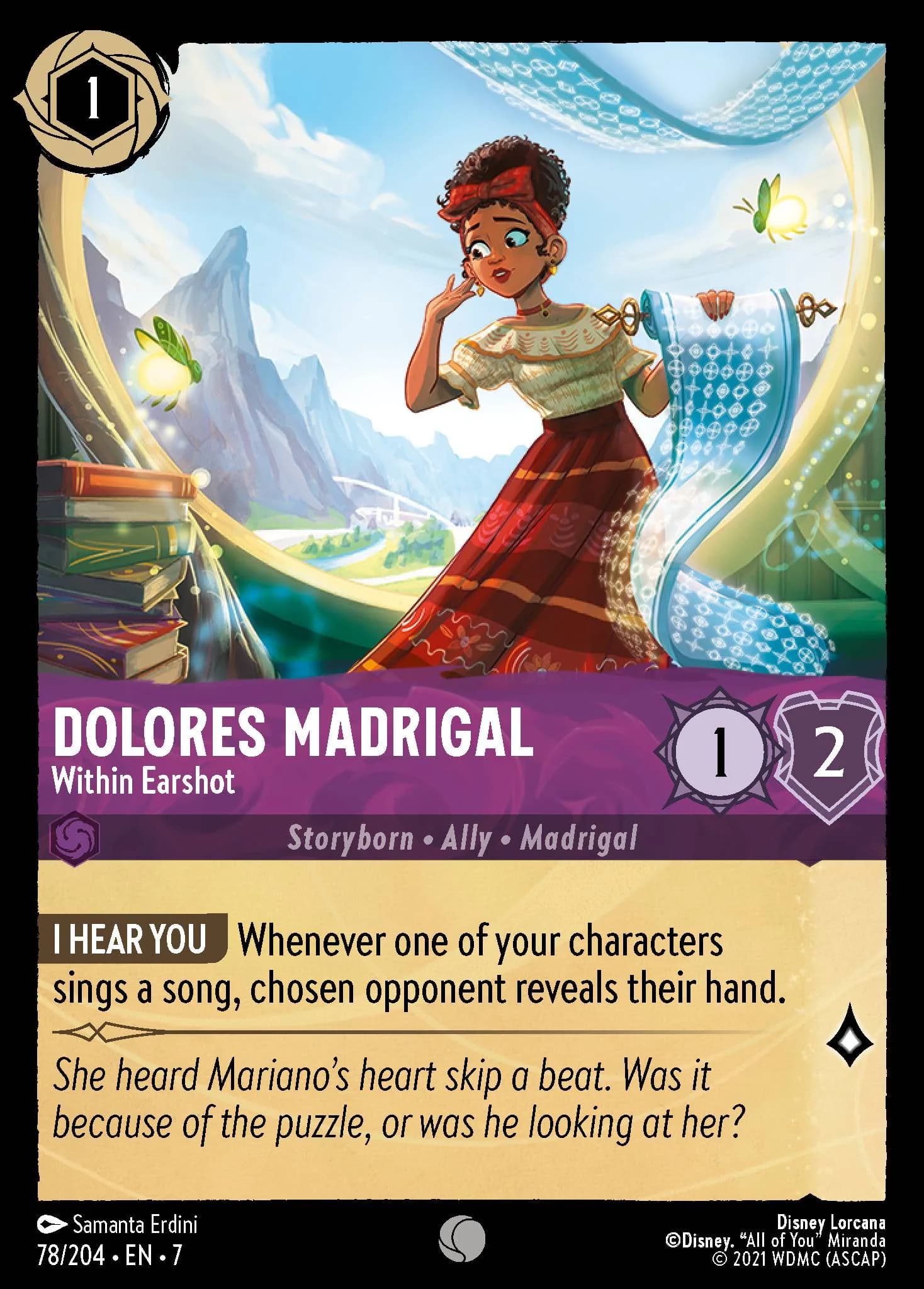 Dolores Madrigal - Within Earshot 78/204 from Archazia's Island