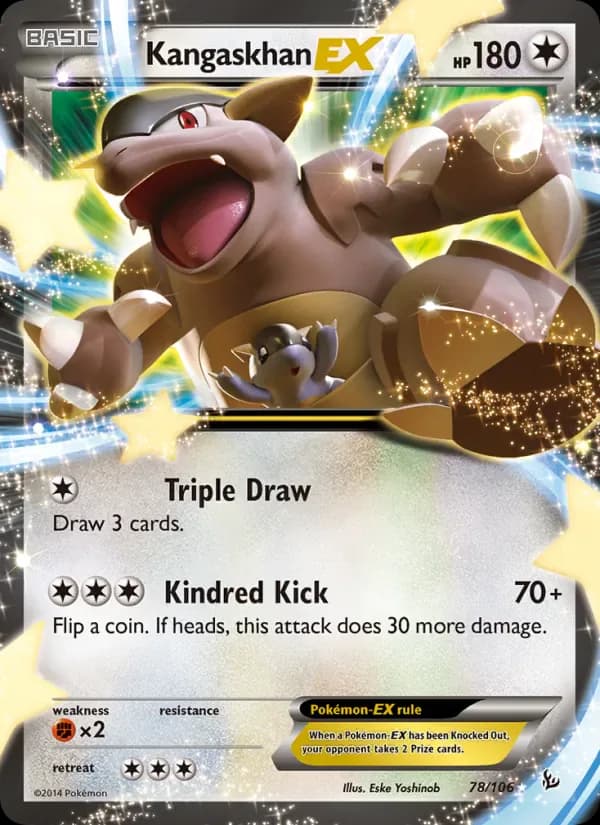 Kangaskhan EX 78/106 from Flashfire