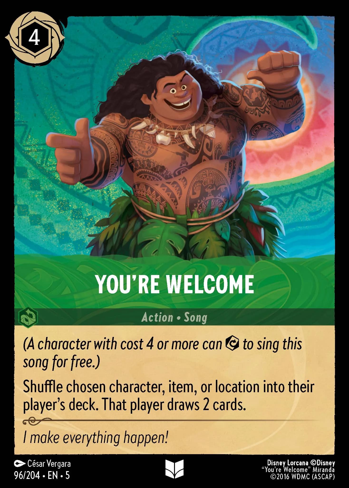 You're Welcome 96/204 from Shimmering Skies