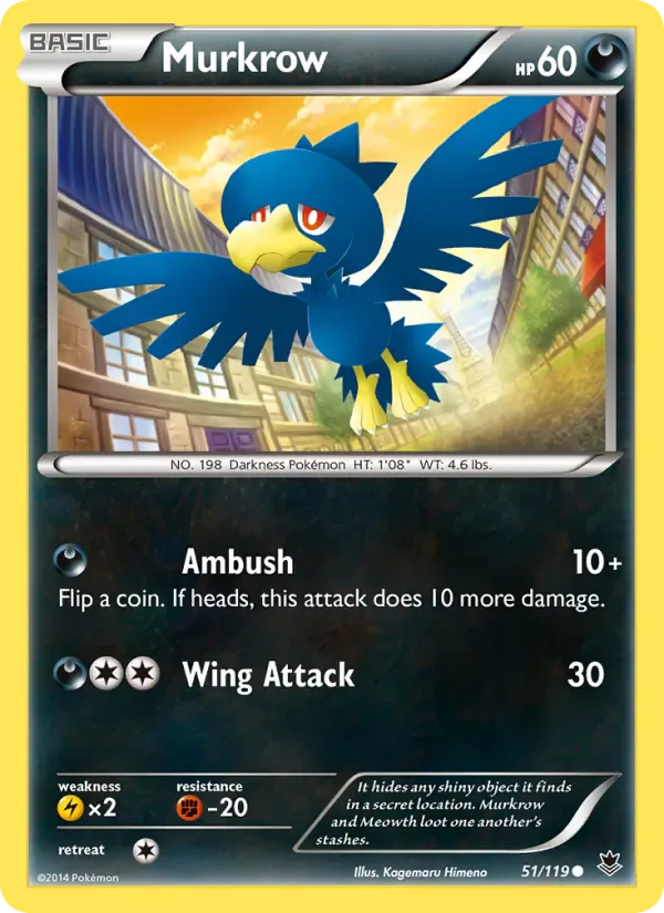 Murkrow 51/119 from Phantom Forces
