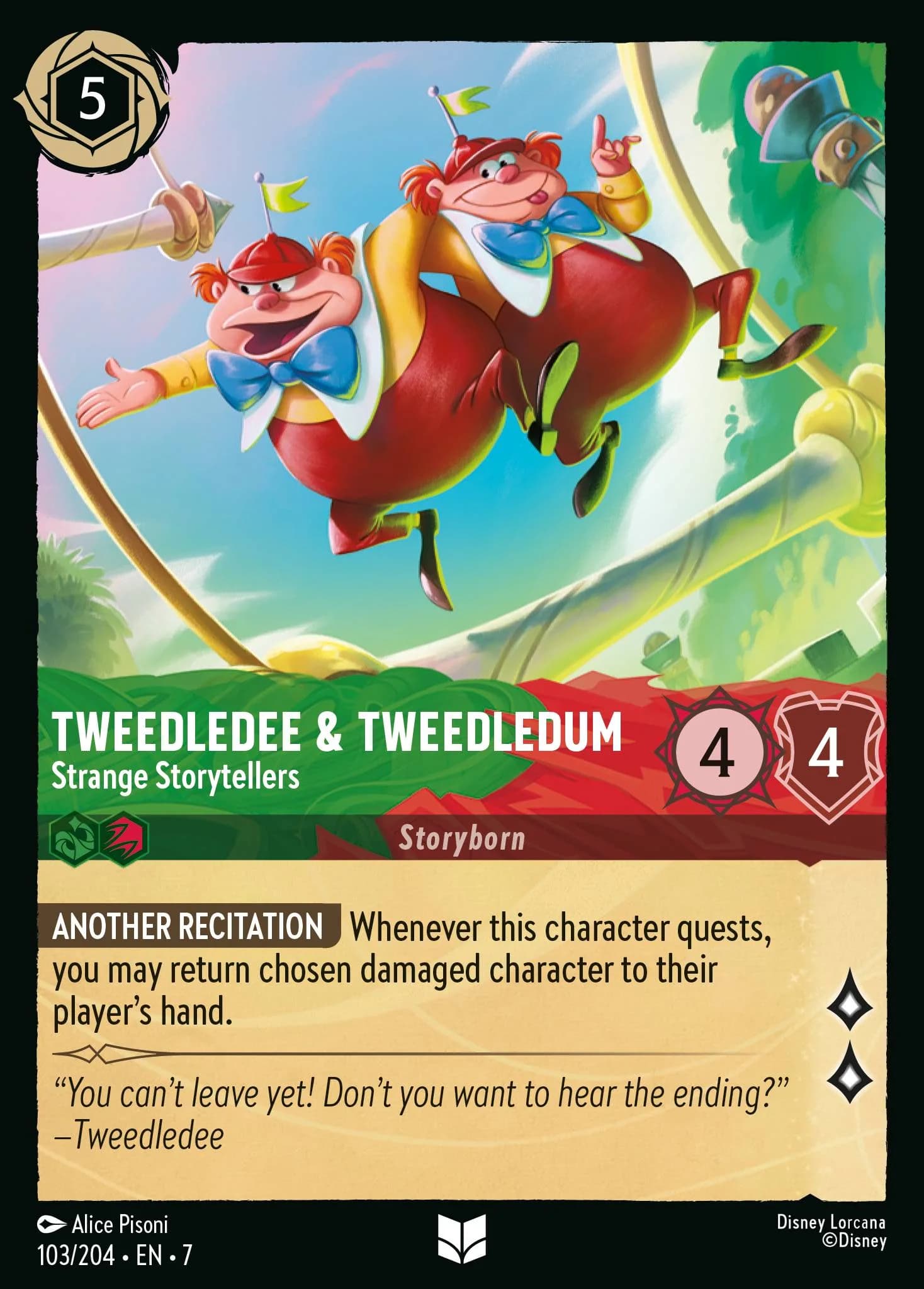 Tweedledee & Tweedledum - Strange Storytellers 103/204 from Archazia's Island