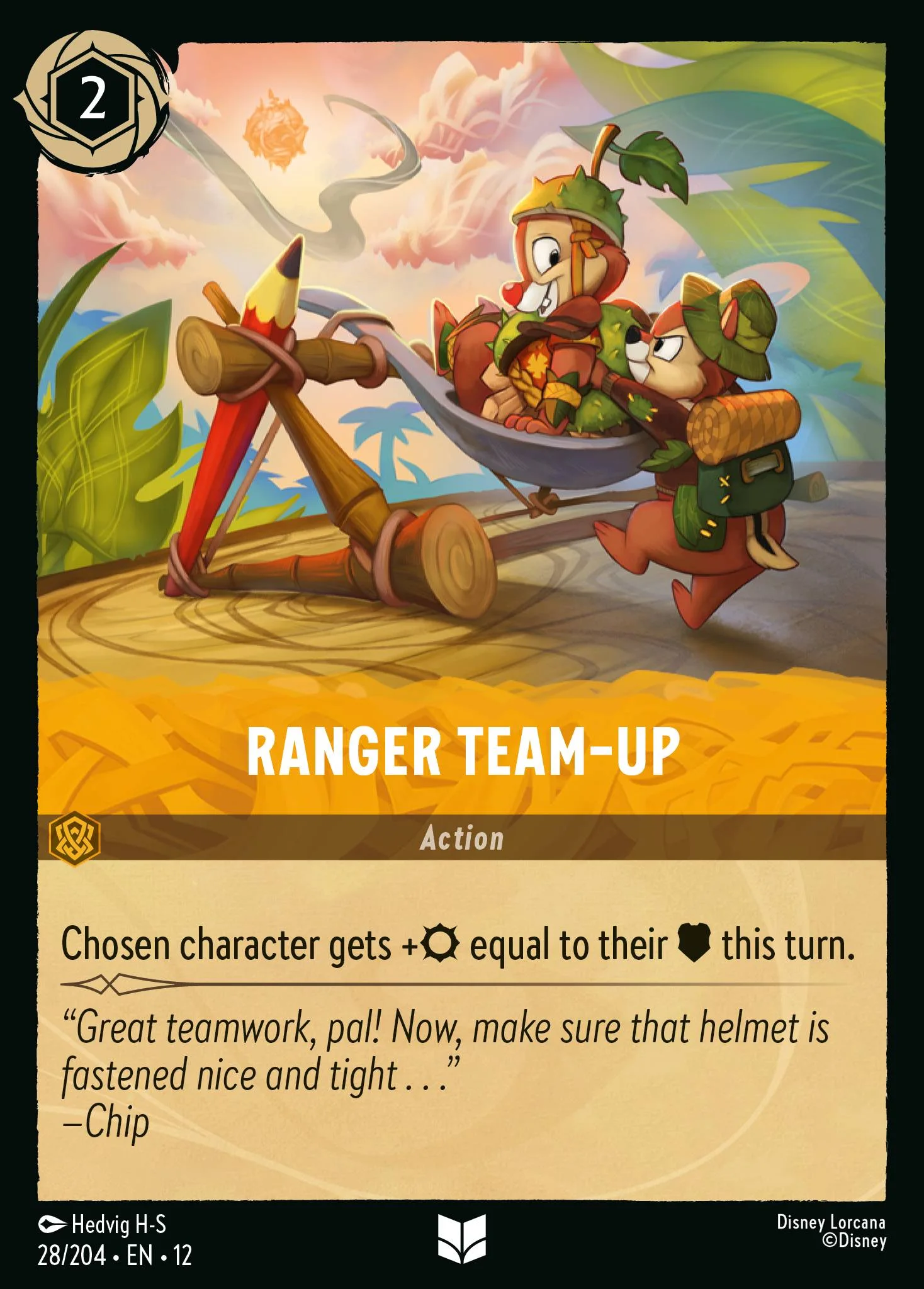 Ranger Team-Up 28/204 from Wilds Unknown
