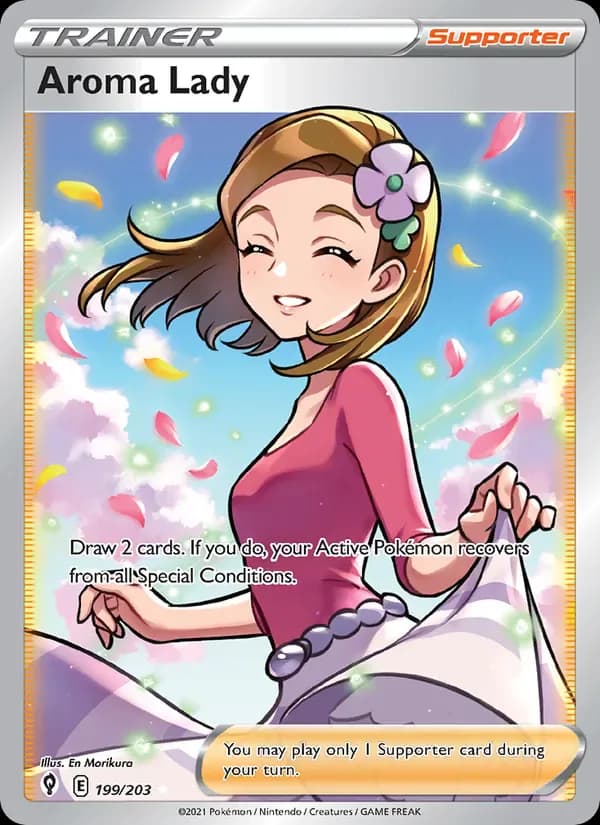 Aroma Lady 199/203 from Evolving Skies
