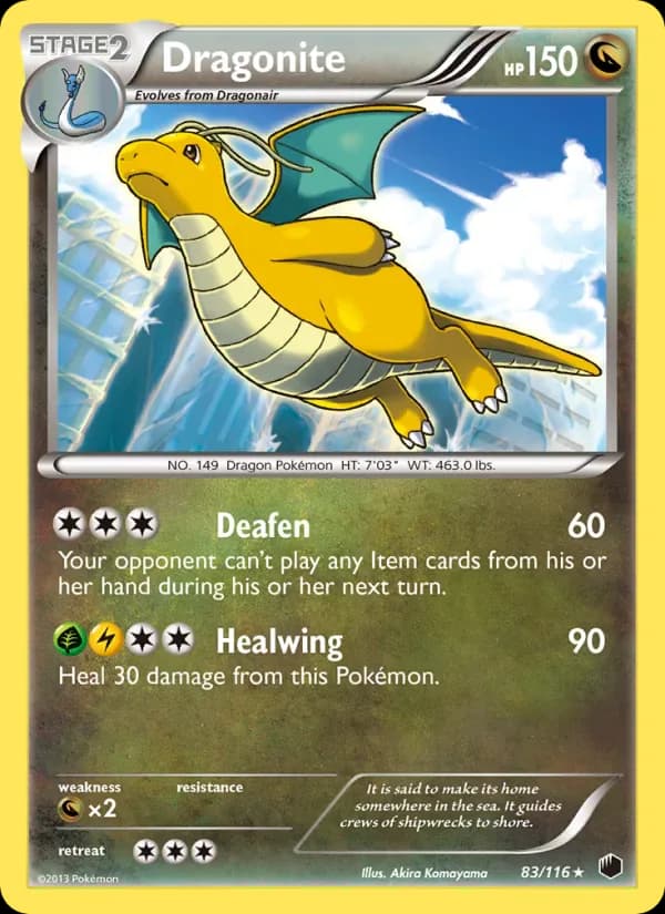 Dragonite 83/116 from Plasma Freeze