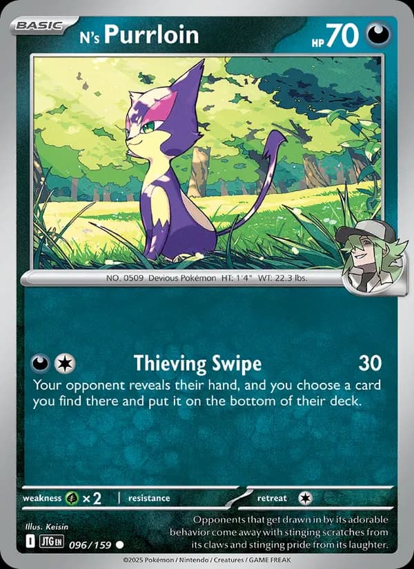 N's Purrloin 096/159 from Journey Together