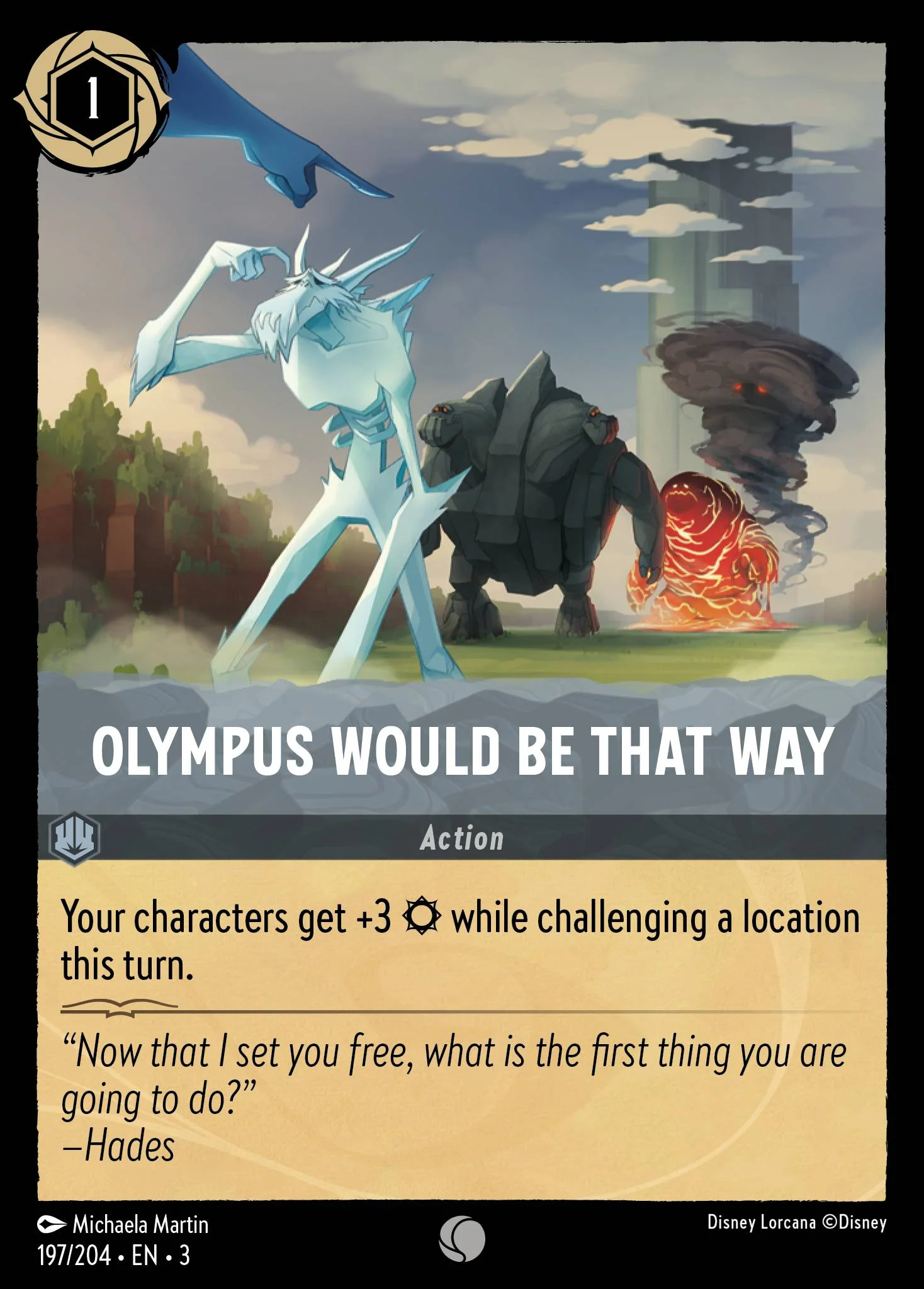 Olympus Would Be That Way 197/204 from Into the Inklands